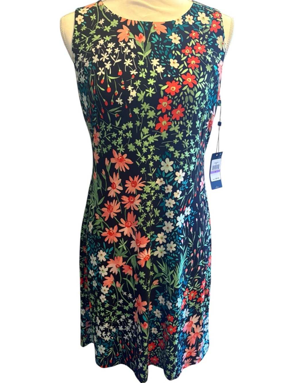 New Tommy Hilfiger Sleeveless Floral Dress 6
